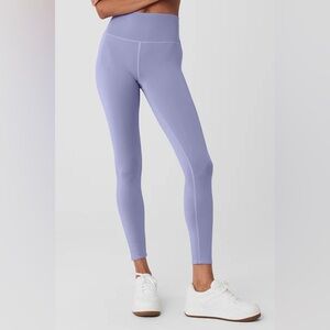 ALO YOGA- 7/8 High-Waist Airlift Legging Lilac Blue Size XXS